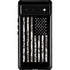 Black and White Camo American Flag Pixel Cases